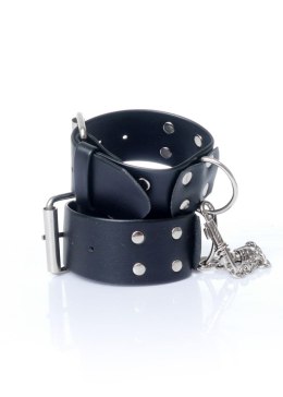 Eleganckie Kajdanki Fetish B - Series z Nitami, 4 cm