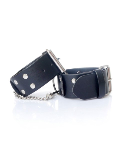 Eleganckie Kajdanki Fetish B - Series z Nitami, 4 cm