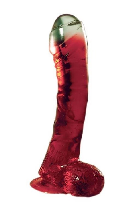 Czerwone Żelowe Dildo – 16.5 cm Czystej Przyjemności