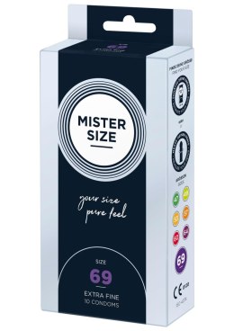MISTER SIZE 69mm – Naturalne Prezerwatywy (10 sztuk)