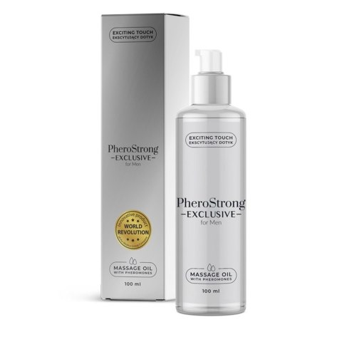 Ekskluzywny Olejek do Masażu PheroStrong z Feromonami dla Mężczyzn 100 ml