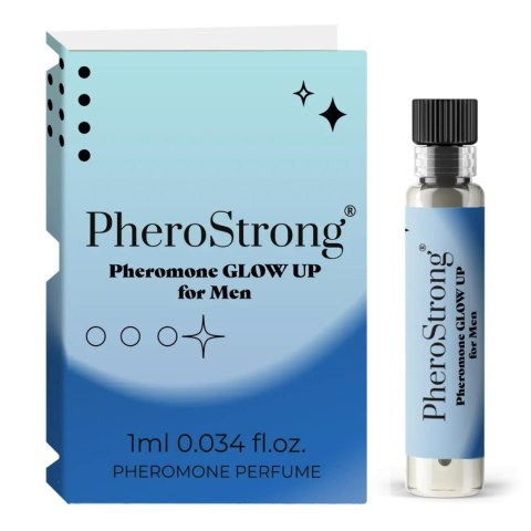 PheroStrong Glow Up Feromony dla Mężczyzn - Tester