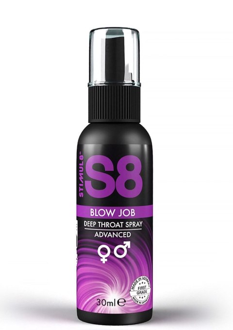 S8 Miętowy Spray do Głębokiego Gardła 30ml