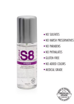 S8 Lubrykant Hybrydowy Naturalny 125 ml