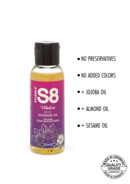 Zmysłowy Olejek do Masażu S8 z Limonką Omańską i Pikantnym Imbirem, 50 ml