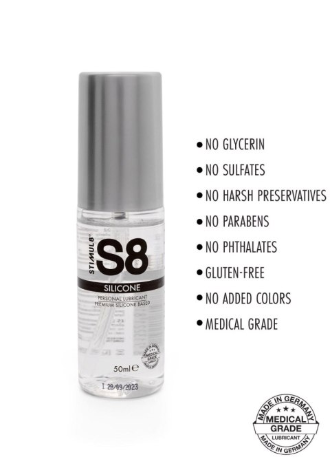 S8 Luksusowy Lubrykant Silikonowy Original 50ml