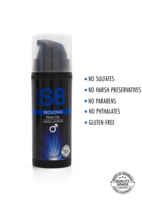 S8 Prolong: Naturalny Żel Opóźniający do Mężczyzn 30ml