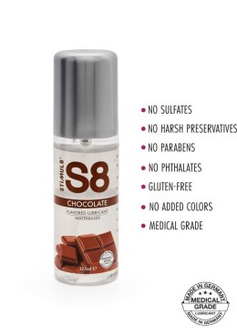 S8 Lubrykant Smakowy na Bazie Wody - Czekolada 125 ml
