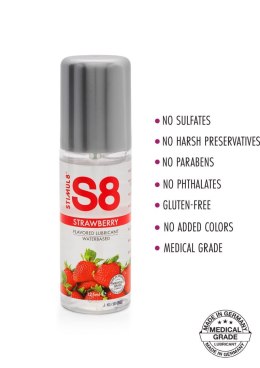 S8 Wodny Lubrykant Smakowy 125ml Truskawka