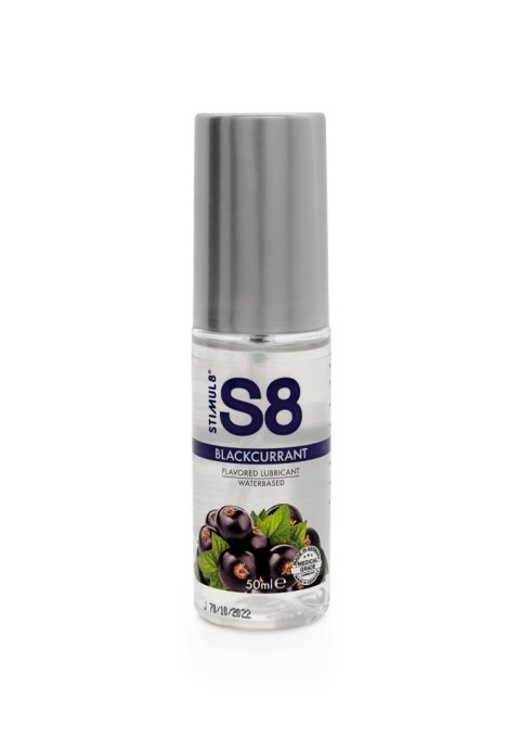 S8 Lubrykant Smakowy na Bazie Wody o Smaku Czarnej Porzeczki 50 ml