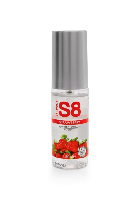 S8 Lubrykant Smakowy na Bazie Wody – Truskawka, 50 ml