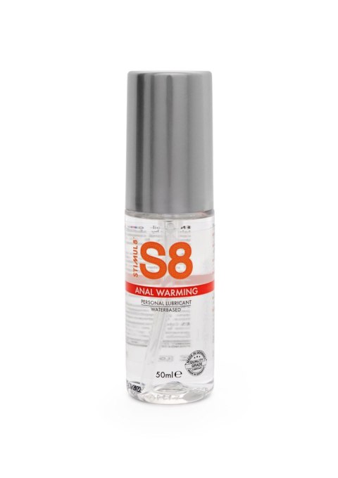 S8 Rozgrzewający Lubrykant Analny na Bazie Wody, 50 ml