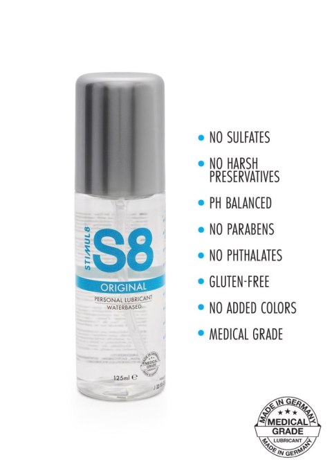 S8 Lubrykant na Bazie Wody Original 125 ml