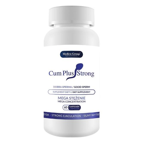 Cum Plus Strong - Suplement Witalności Mężczyzn - 60 Kapsułek