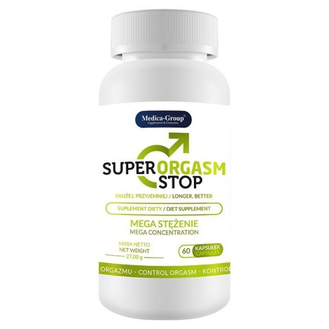 Suplement Diety Super Orgasm Stop - 60 Kapsułek