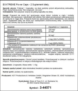 eXXtreme Power – Kapsułki dla Męskiego Pożądania
