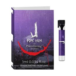 Tester perfum z feromonami J for Him PheroStrong dla Mężczyzn 1ml
