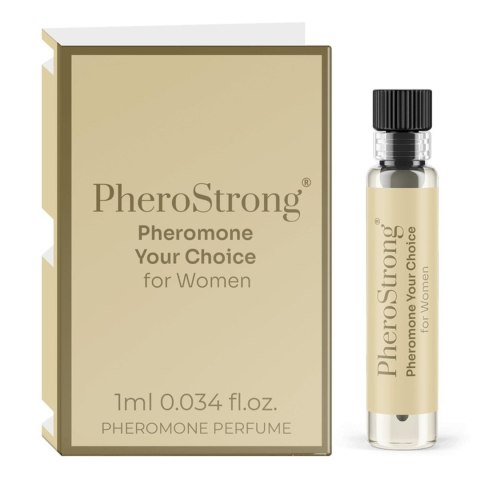 PheroStrong Your Choice dla Kobiet - Tester Perfum z Feromonami 1ml