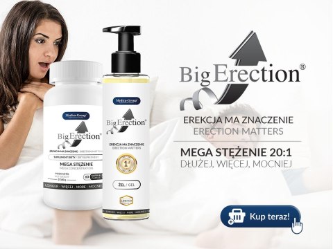 Żel BigErection: Intensywne Wsparcie Erekcji