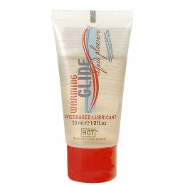 Rozgrzewający lubrykant intymny na bazie wody Glide Liquid Pleasure, 30 ml