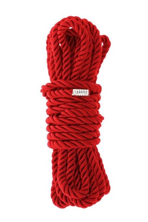 Luksusowa lina do bondage BLAZE, 5 m, czerwona