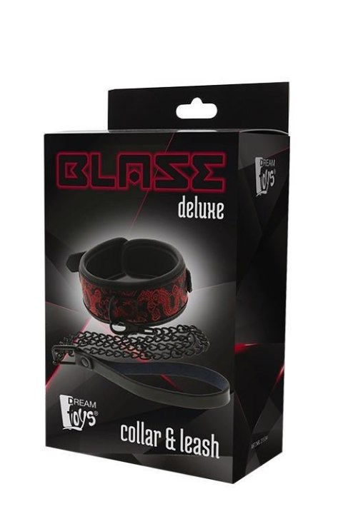 BLAZE DELUXE: Luksusowy Naszyjnik i Smycz BDSM