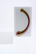 Glamour Glass: Luksusowa Zakrzywiona Szklana Różdżka