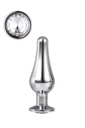 Gleaming Love – Srebrny Plug Anlany z Ozdobnym Klejnotem (S)