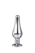 Gleaming Love – Srebrny Plug Anlany z Ozdobnym Klejnotem (S)