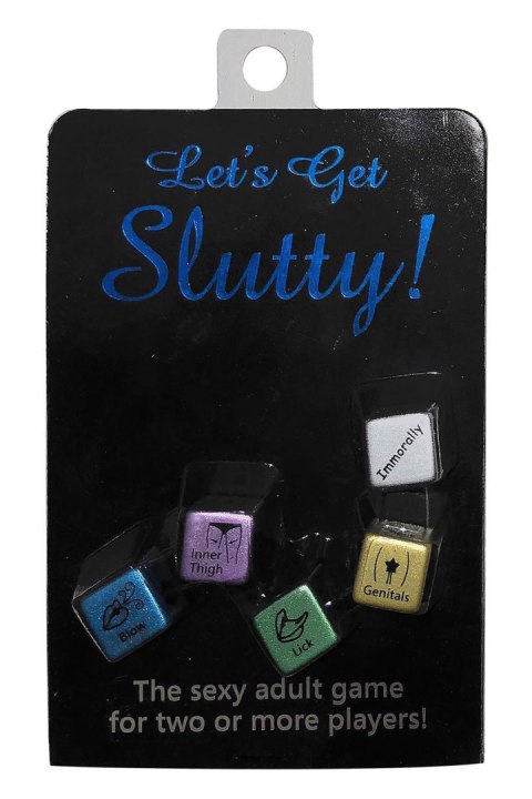 Zmysłowe Kostki 'Let's Get Slutty!'