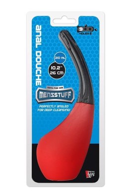 Menzstuff Irygator Analny z 9 Otworami - Czerwono-Czarny