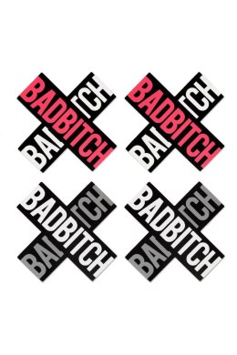 Zmysłowe Nakładki na Sutki Peekaboo Pasties 'Bad Bitch X'