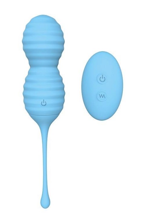 Wibrujące Jajeczka Beehive Blue z Bezprzewodowym Pilotem
