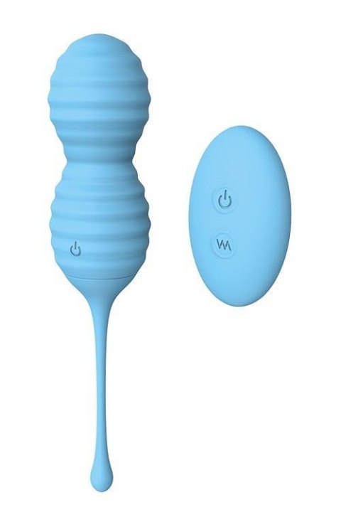 Wibrujące Jajeczka Beehive Blue z Bezprzewodowym Pilotem