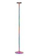 Profesjonalny Drążek do Tańca POWER POLE RAINBOW CHROM