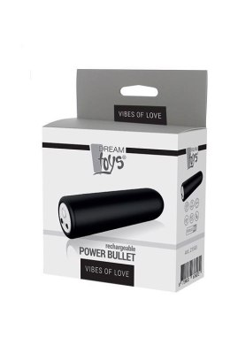 Vibes of Love Power Bullet – Czarny Wibrator Punktowy
