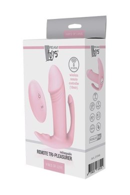 Vibes of Love: Różowy Wibrujący Plug Analny z Pilotem dla Potrójnej Rozkoszy
