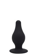 Zmysłowy Plug Anlany Cheeky Love Dual Density Rozmiar L Czarny