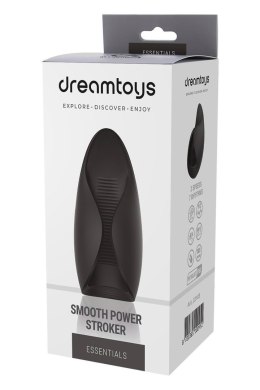 ESSENTIALS Smooth Power Stroker – Wibrujący Stymulator Penisa