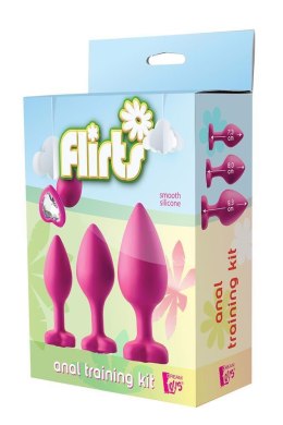 FLIRTS Zestaw Treningowy Analny z Różowym Klejnotem