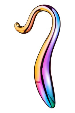 Glamour Glass: Eleganckie Wygięte Dildo Szklane