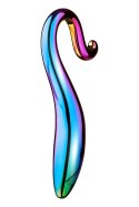 Glamour Glass: Eleganckie Wygięte Dildo Szklane