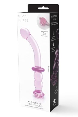 Szklane Dildo Glaze Rosebud – Dotyk Punktu G