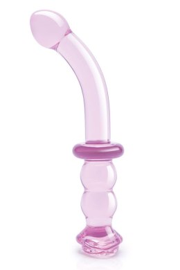 Szklane Dildo Glaze Rosebud – Dotyk Punktu G