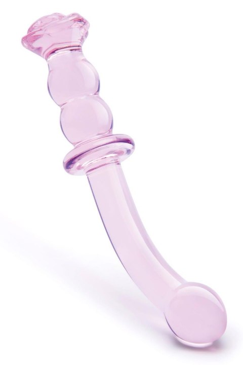 Szklane Dildo Glaze Rosebud – Dotyk Punktu G
