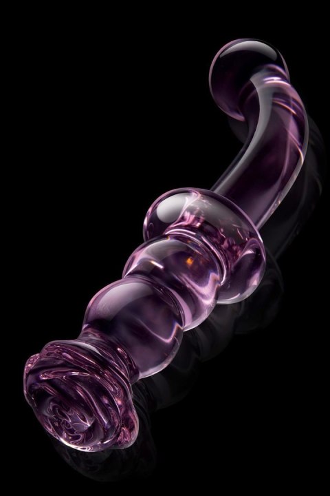 Szklane Dildo Glaze Rosebud – Dotyk Punktu G