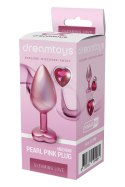 Elegancki Korek Analny Gleaming Love – Matowy Róż, Rozmiar M