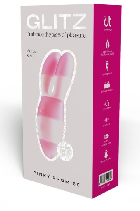 Podróżny Stymulator Glitz Pinky Promise