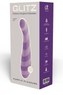 Wibrator do punktu G Glitz Purple Pleasure