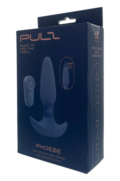 PULZ Phoebe – Wibrator Analny z Ruchem Up & Down i Pilotem